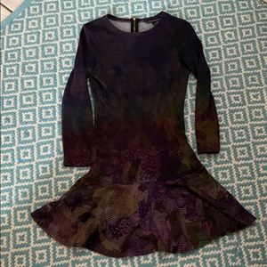 French connection long sleeve dress sz4